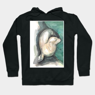 painted seal Hoodie